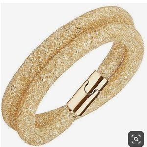 Swarovski gold Deluxe Stardust bracelet